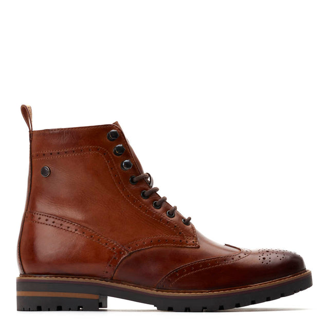 Grove Washed Brogue Boots