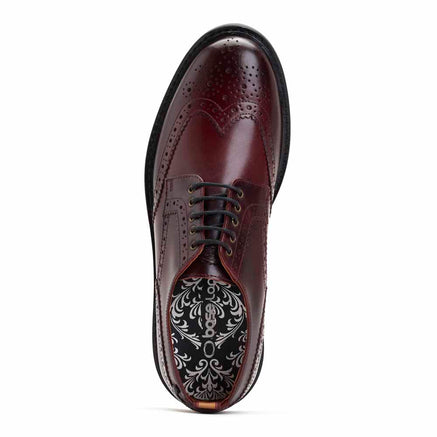 Jagger Burnished Brogue Shoes