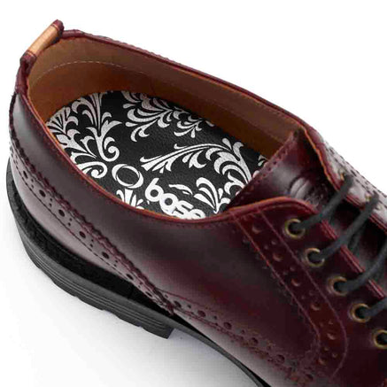 Jagger Burnished Brogue Shoes