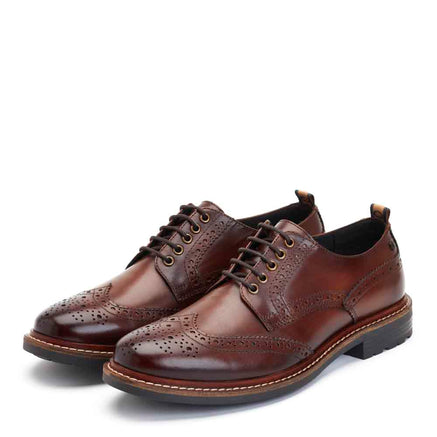 Jagger Burnished Brogue Shoes