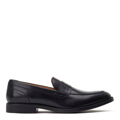 Kennedy Waxy Loafers Black