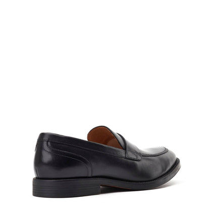 Kennedy Waxy Loafers Black