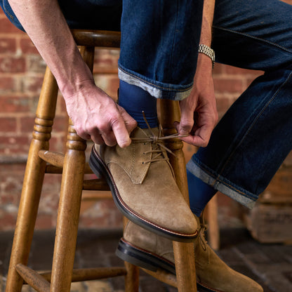 Knebworth Suede Chukka Boots Sand