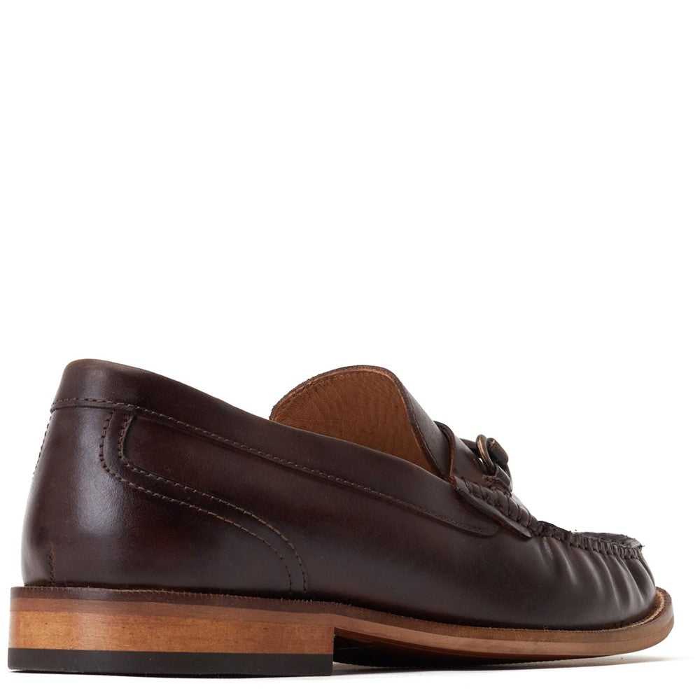 Madison Washed Loafers Brown