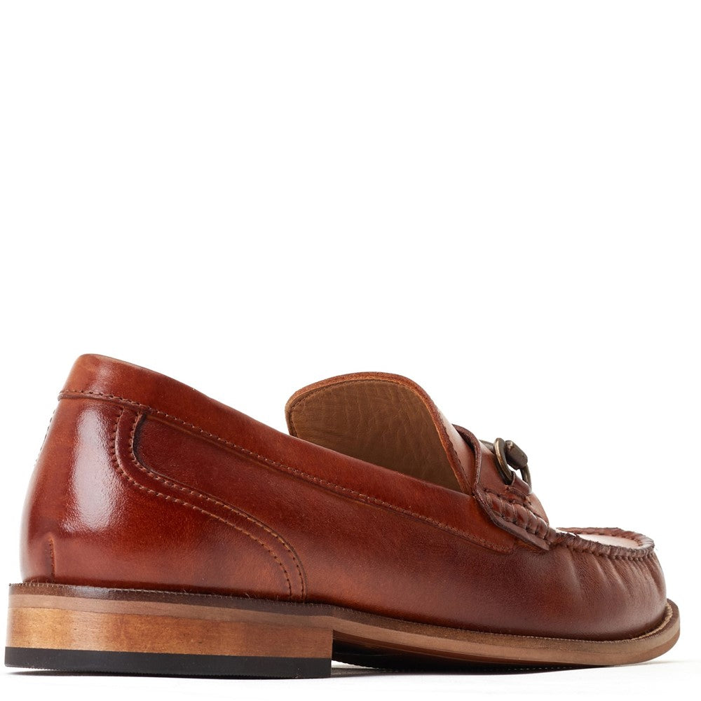 Madison Washed Loafers Tan