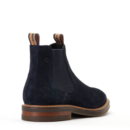 Navy suede hotsell chelsea boots