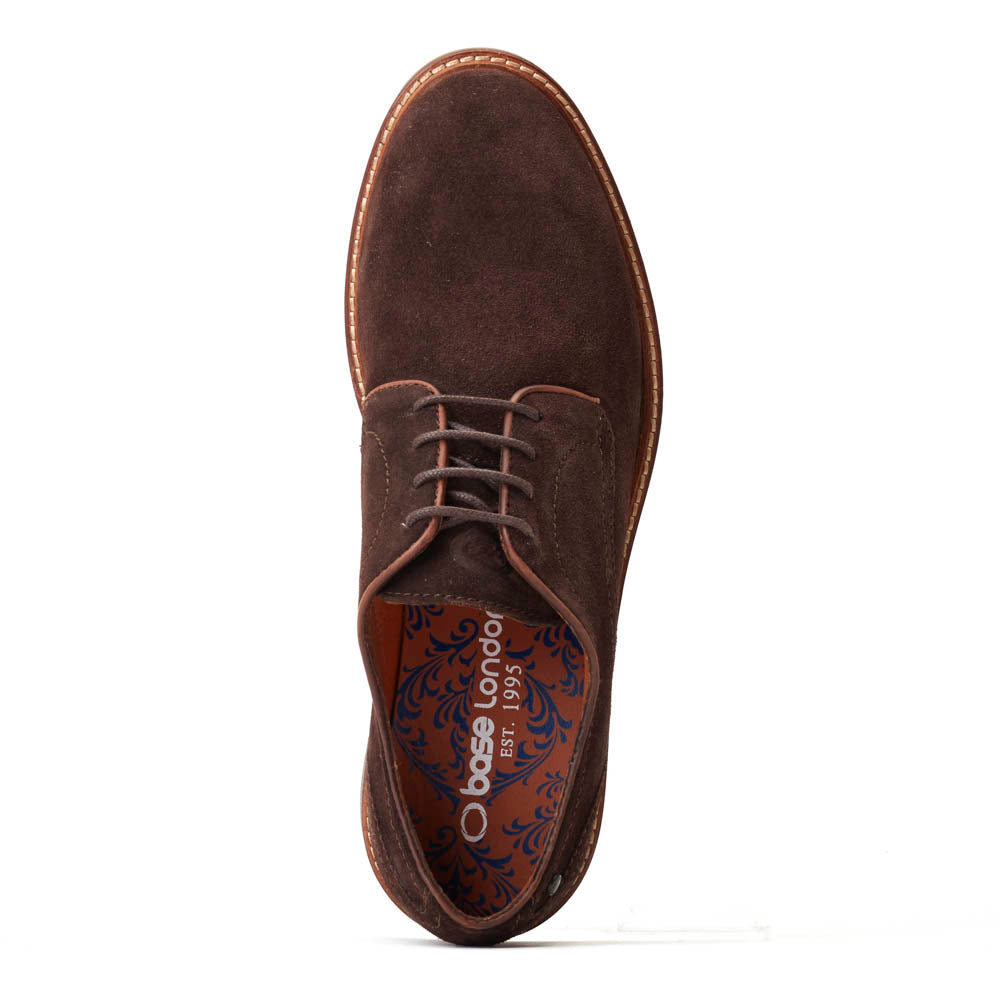 Mawley Suede Derby Shoes Brown