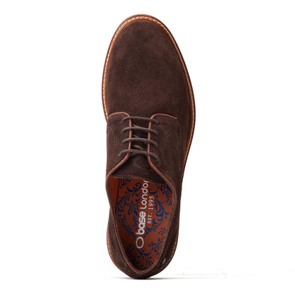 Mawley Suede Derby Shoes Brown