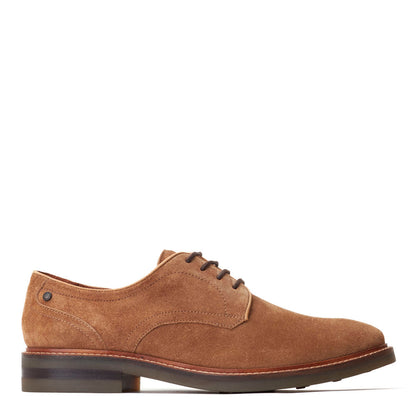 Mawley Suede Derby Shoes Ginger