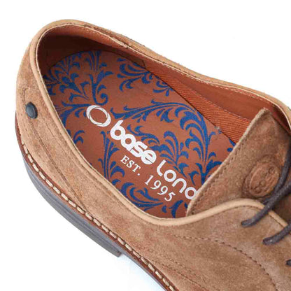 Mawley Suede Derby Shoes Ginger