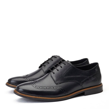 Risco Waxy Brogue Shoes