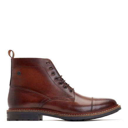 Stake Burnished Toe Cap Boots