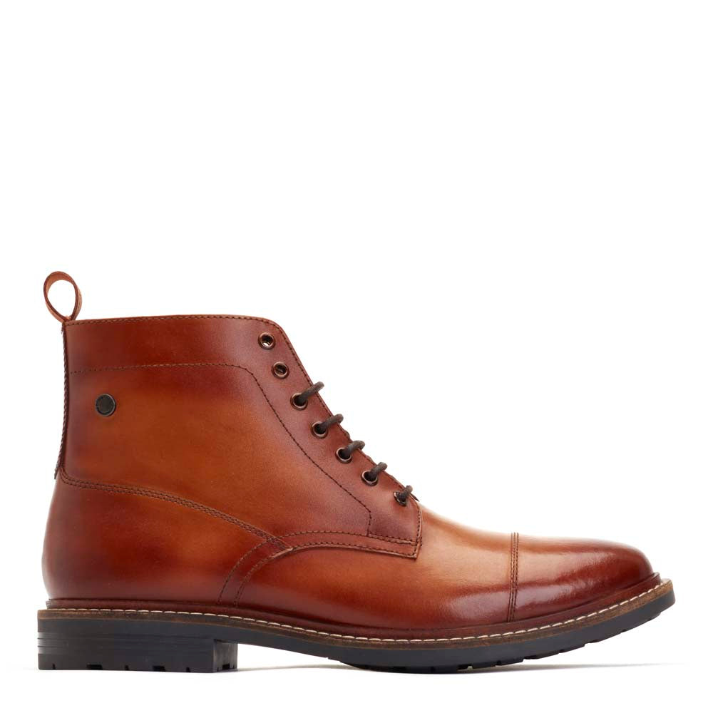 Mens tan lace up boots on sale