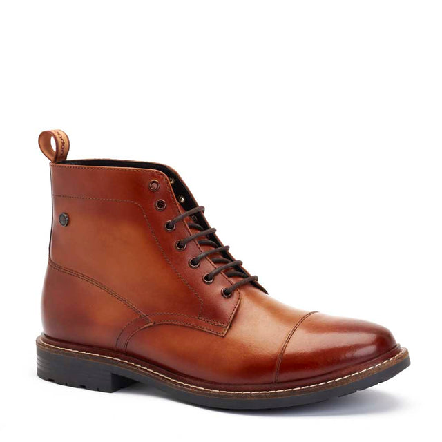 Stake Burnished Toe Cap Boots