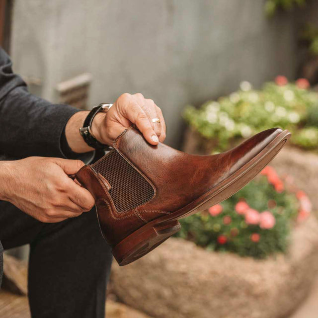 Sikes Washed Chelsea Boots