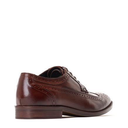 Twain Washed Brogue Shoes