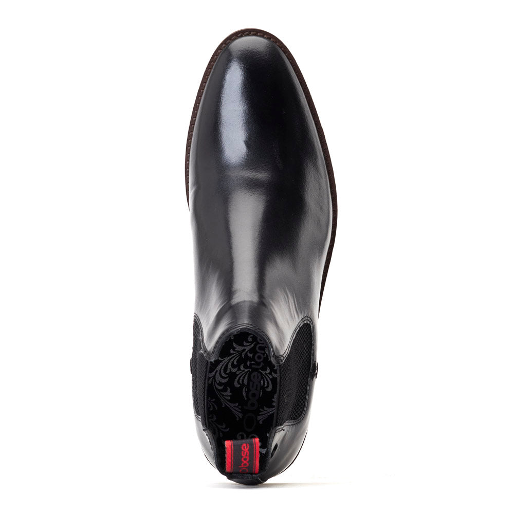 Virgil Waxy Chelsea Boots Black