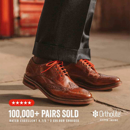Woburn Hi Shine Brogue Shoes