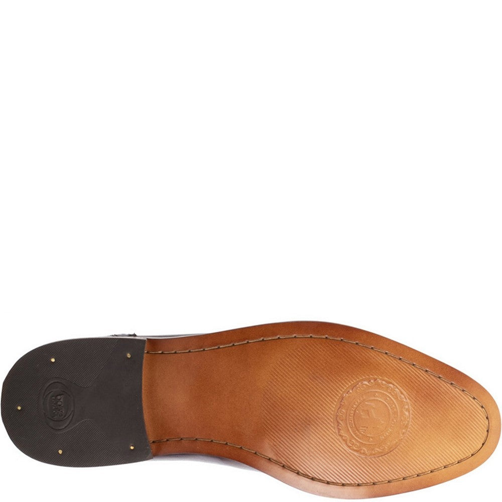Cast Oxford Brogue Shoes Bordo