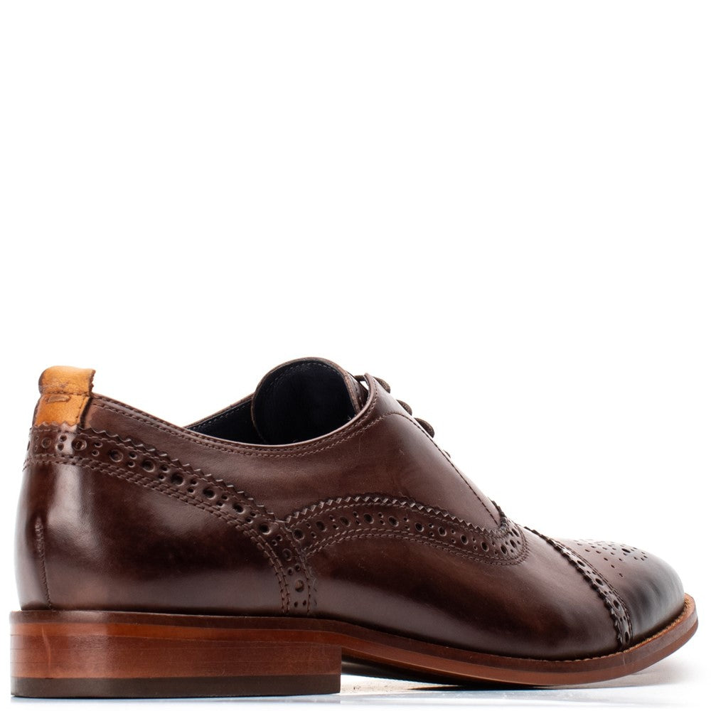 Cast Oxford Brogue Shoes Brown