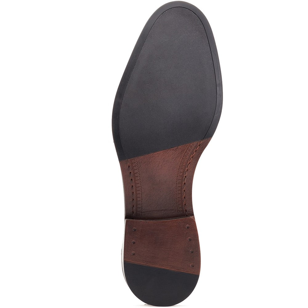 Kennedy Washed Loafers Brown