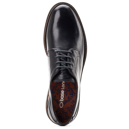 Mawley Waxy Derby Shoes Black