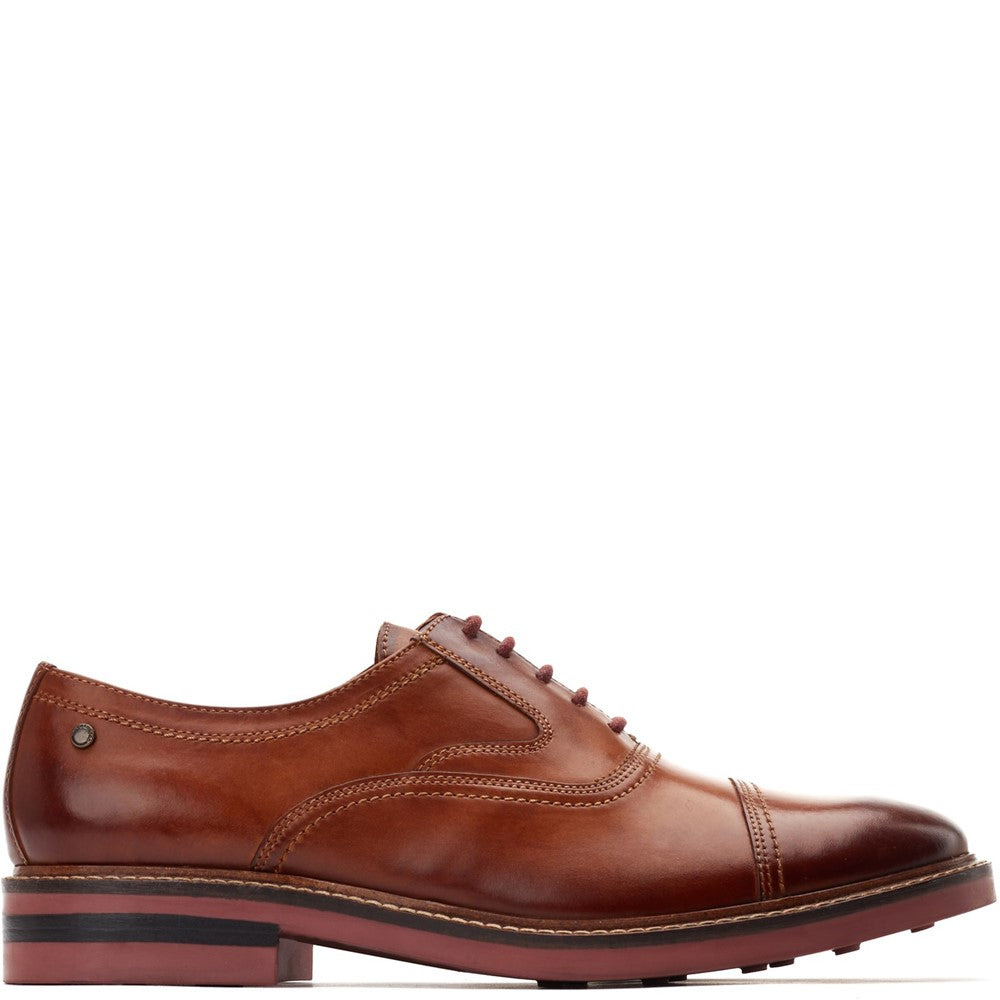 Tatton Washed Oxford Shoes Tan