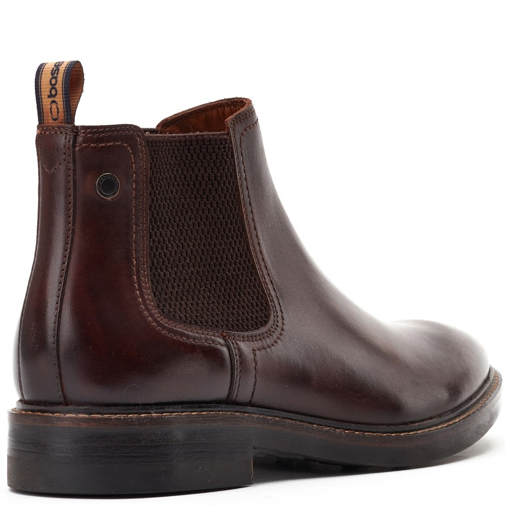Portland Washed Chelsea Boots Brown