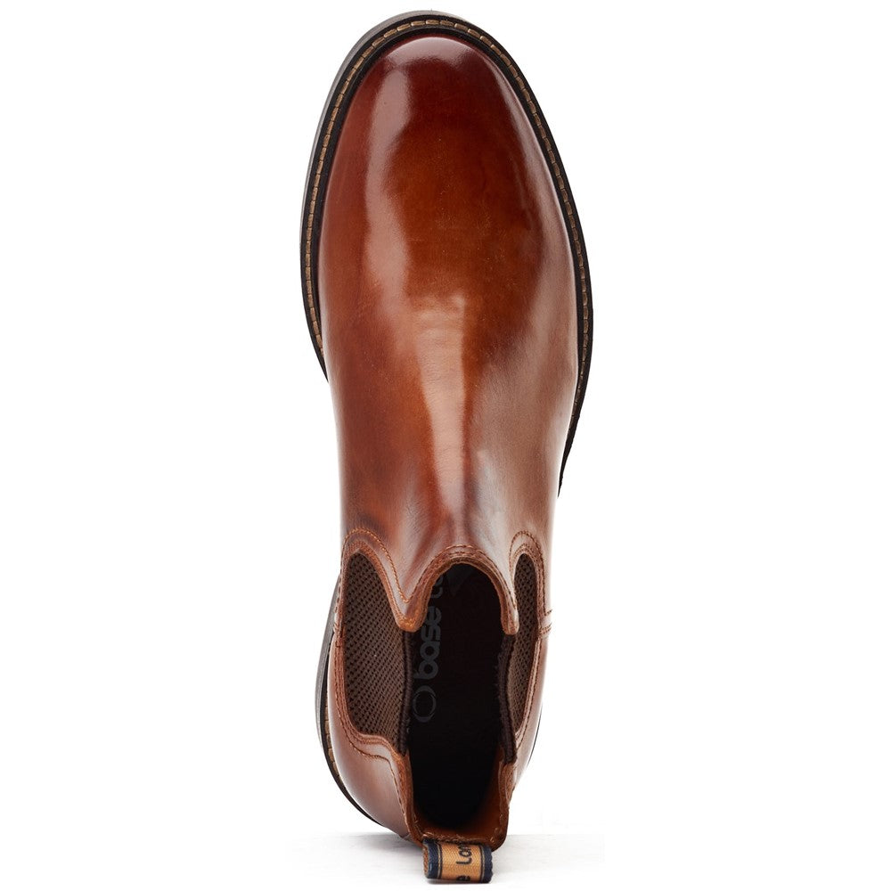 Portland Washed Chelsea Boots Tan