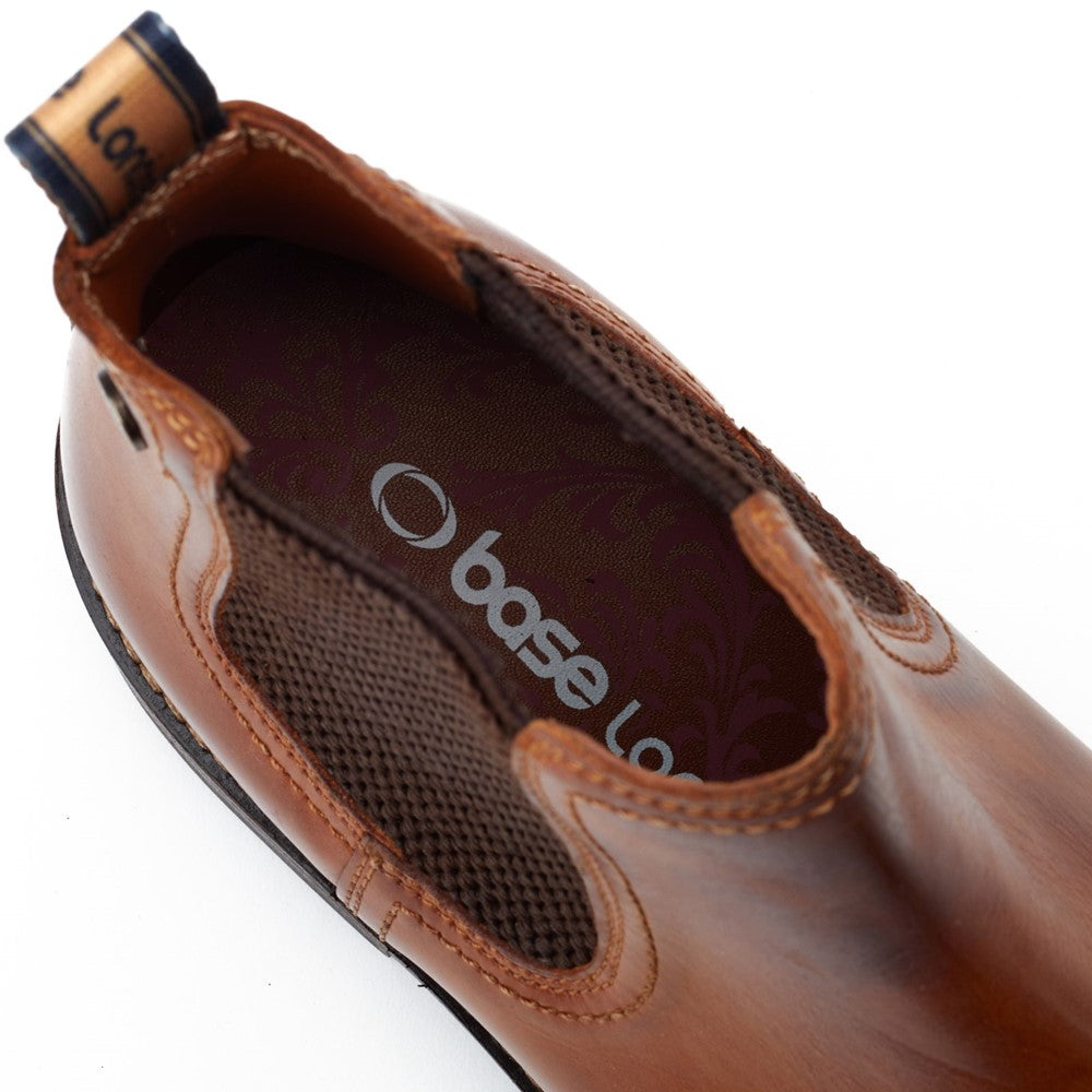 Portland Washed Chelsea Boots Tan