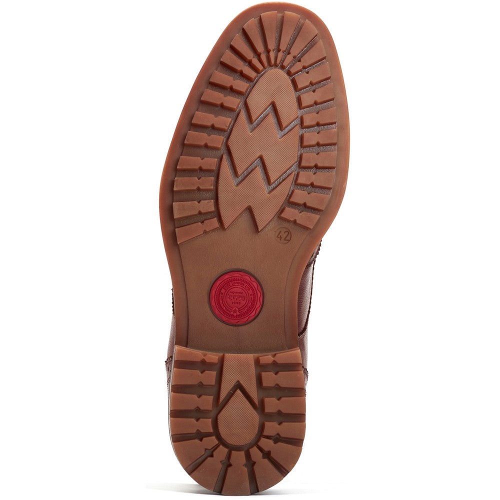 Hemlock Grain Brogue Boots Tan