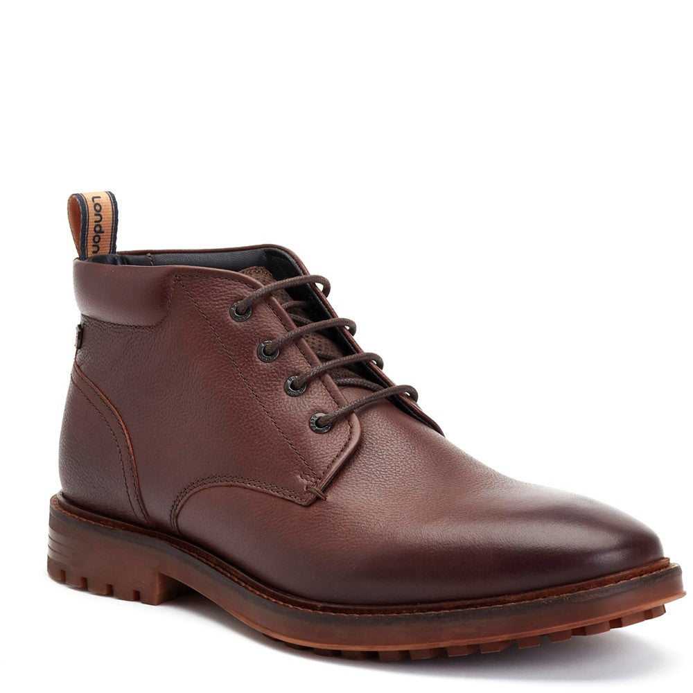 Canmore Grain Chukka Boots Brown