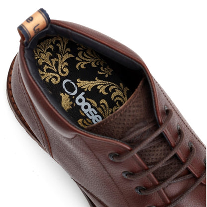 Canmore Grain Chukka Boots Brown