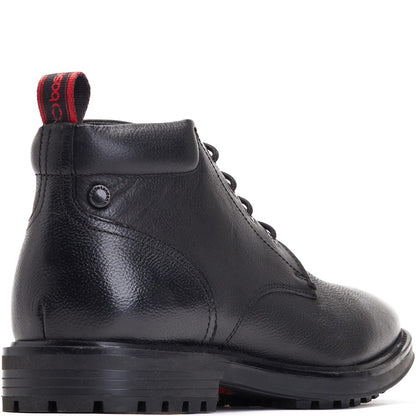 Canmore Grain Chukka Boots Black