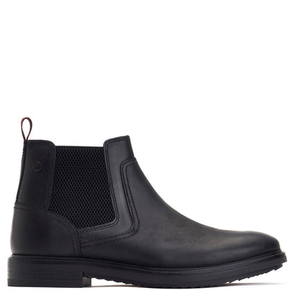 Dandridge Pull Up Chelsea Boots Black