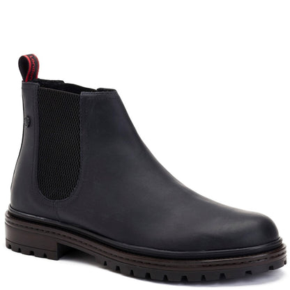 Walsh Pull Up Chelsea boots Black