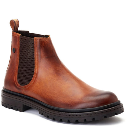 Walsh Washed Chelsea Boots Tan