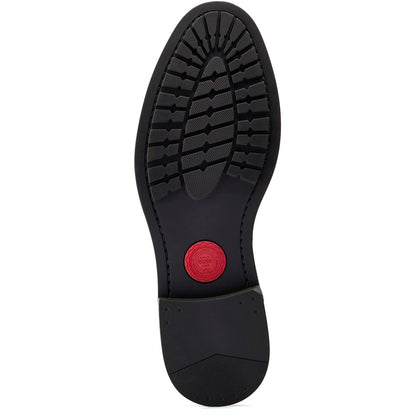 Duke Waxy Toe Cap Boots Black