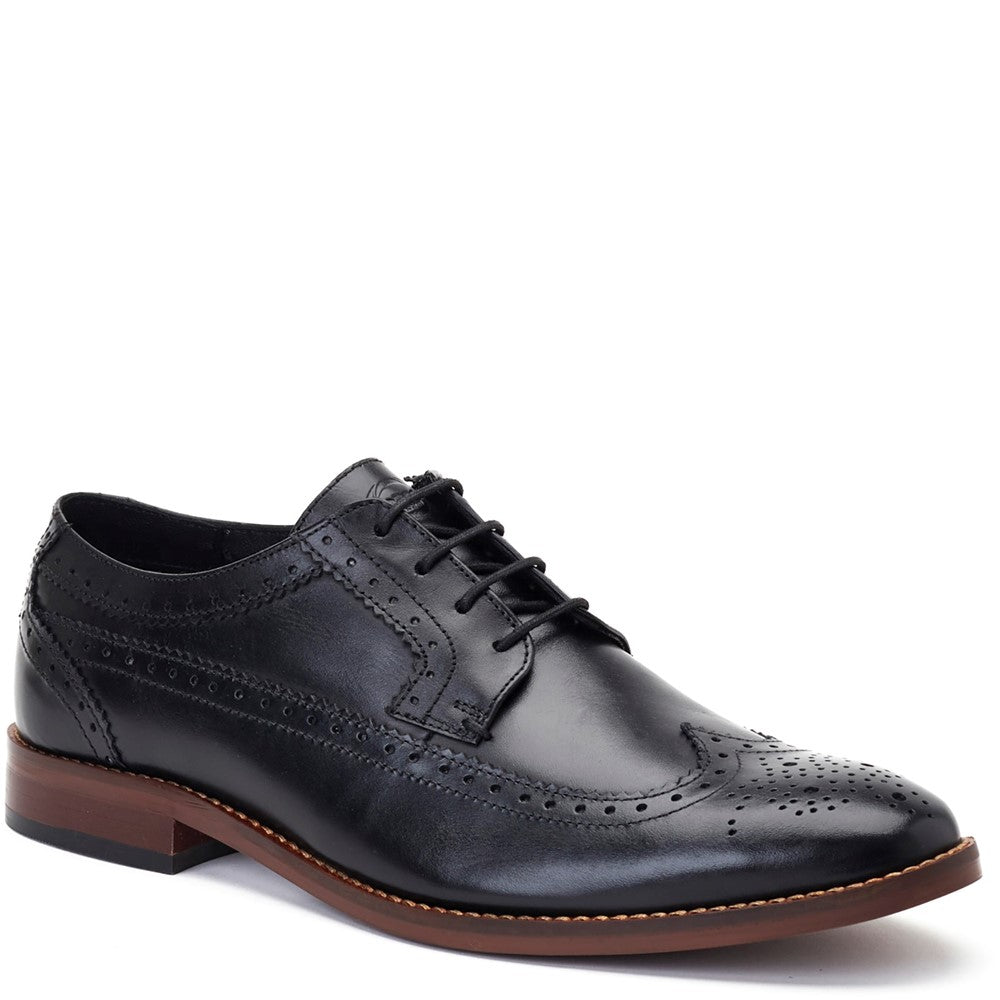 Twain Washed Brogue Shoes