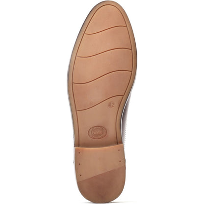 Twain Washed Brogue Shoes Brown