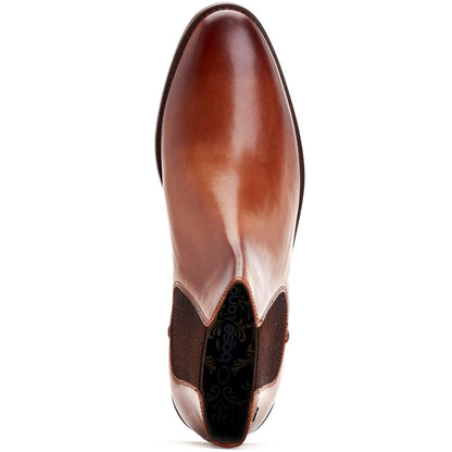 Virgil Washed Chelsea Boots Tan