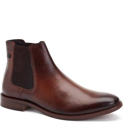 Virgil Washed Chelsea Boots Brown