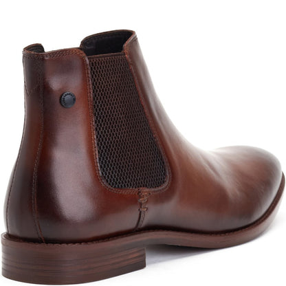 Virgil Washed Chelsea Boots Brown