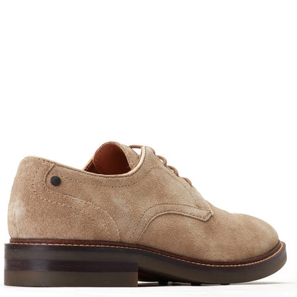 Mawley Suede Derby Shoes Sand
