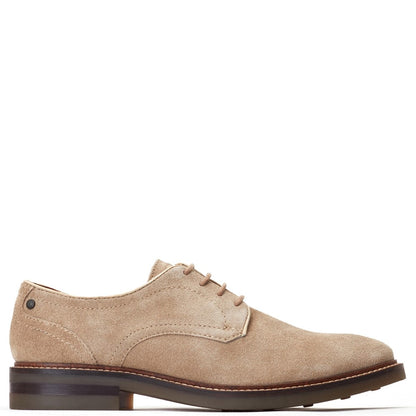 Mawley Suede Derby Shoes Sand