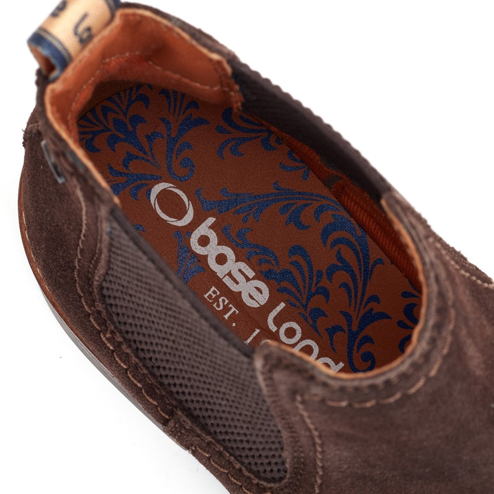 Portland Suede Chelsea Boots Brown