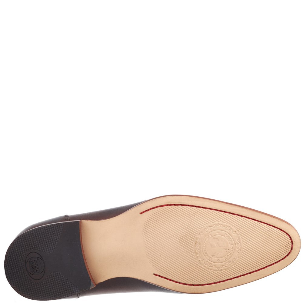 Angelo Waxy Oxford Shoes Brown