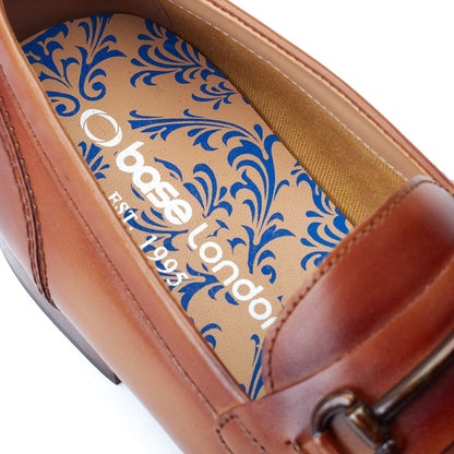 Russo Waxy Loafers Tan