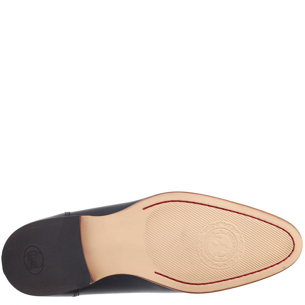 Russo Waxy Loafers Black