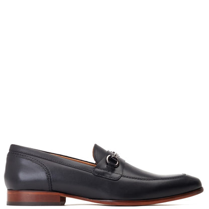 Russo Waxy Loafers Black